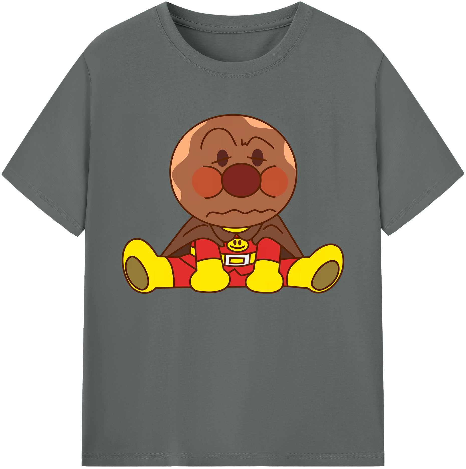 （画像用） アンパンマン Anpanman 綿100％ メンズ半袖Tシャツ｜肌触りやわらか＆通気性